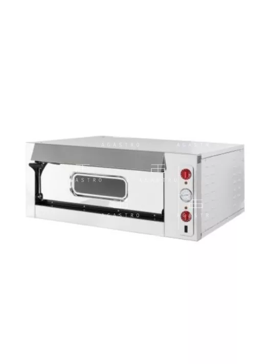 Egyaknás pizzakemence 4-es 5 kW Prémium