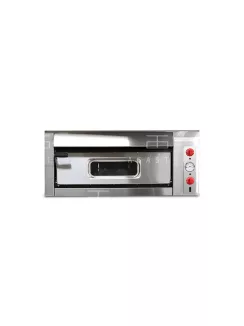   Egyaknás, körben teli samottos pizzakemence 4-es 5 kW Prémium