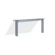   Pultra szerelhető egyenes üveges felépítmény - 4 x GN1/1