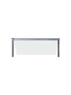   Pultra szerelhető egyenes üveges felépítmény - 5 x GN1/1