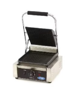 1 zónás kontakt grill, panini sütő