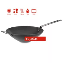 Rozsdamentes és vas wok
