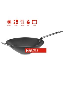 Rozsdamentes és vas wok