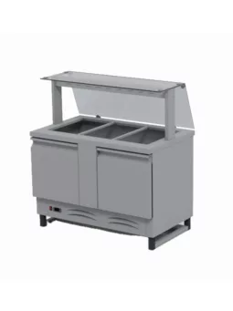 3xGN1/1 hűtőpult
