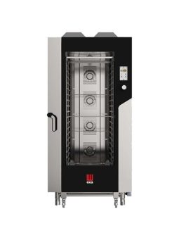 20 tálcás gázüzemű kombi sütő-pároló