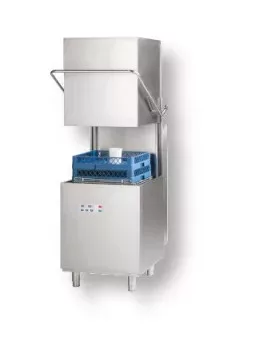 Átmenő rendszerű (kalapos) mosogatógép