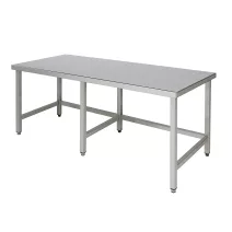 Rozsdamentes asztal 2100 mm szélességtől