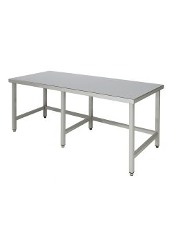 Rozsdamentes asztal 2100 mm szélességtől